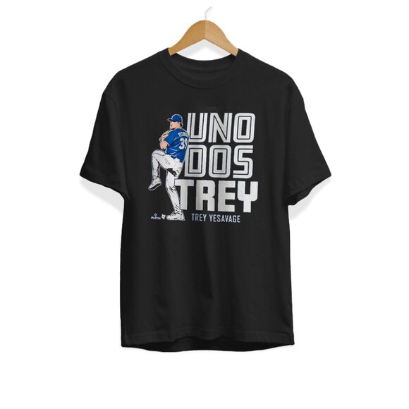 HOT NEW! Baseball Inspired “Uno Dos” Graphic Tee – Fan Gift - Picture 3 of 5